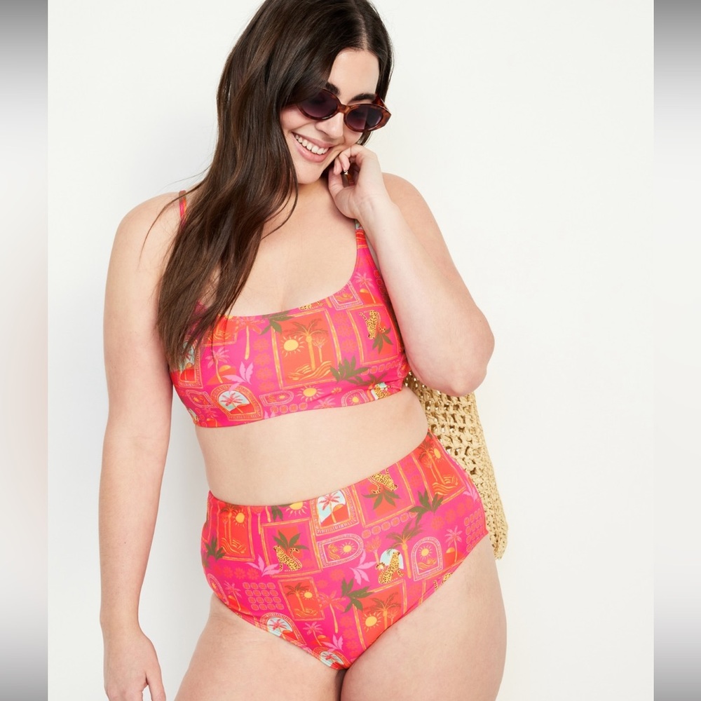Old navy summer print bikini